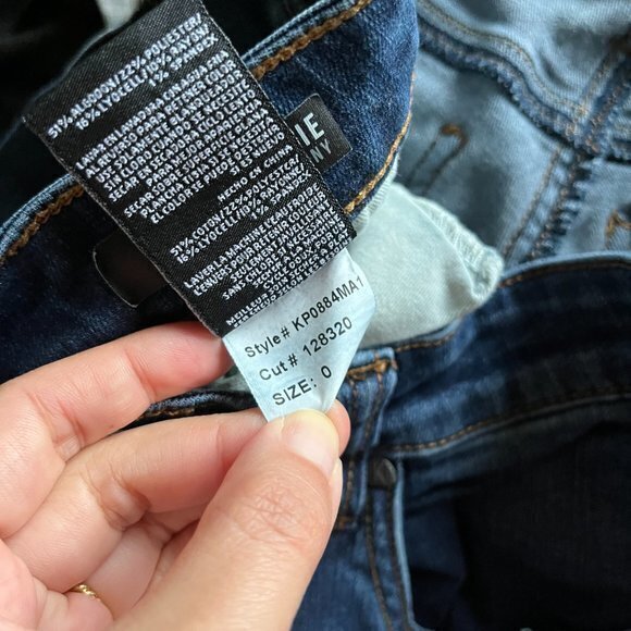 Kut From The Kloth High Rise Connie Ankle Skinny Jeans Womens Size 0 - Picture 9 of 9